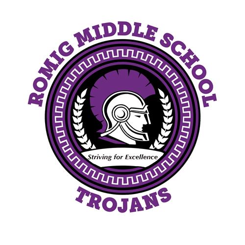 romig middle school logo 